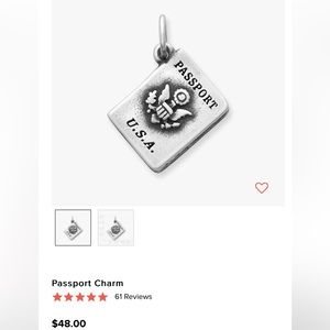 James Avery Passport Charm